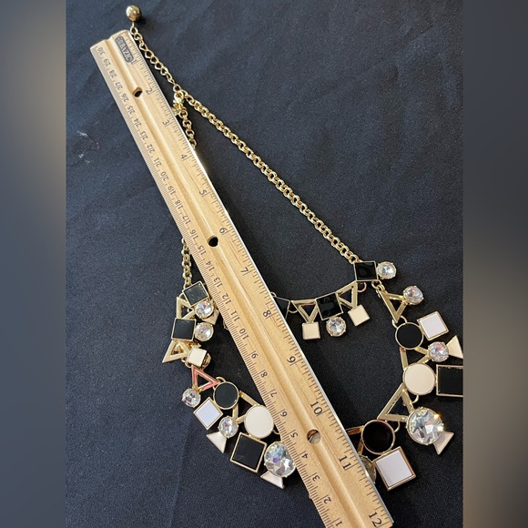 Classic Kate Spade enamel and rhinestone statement necklace - Picture 6 of 8